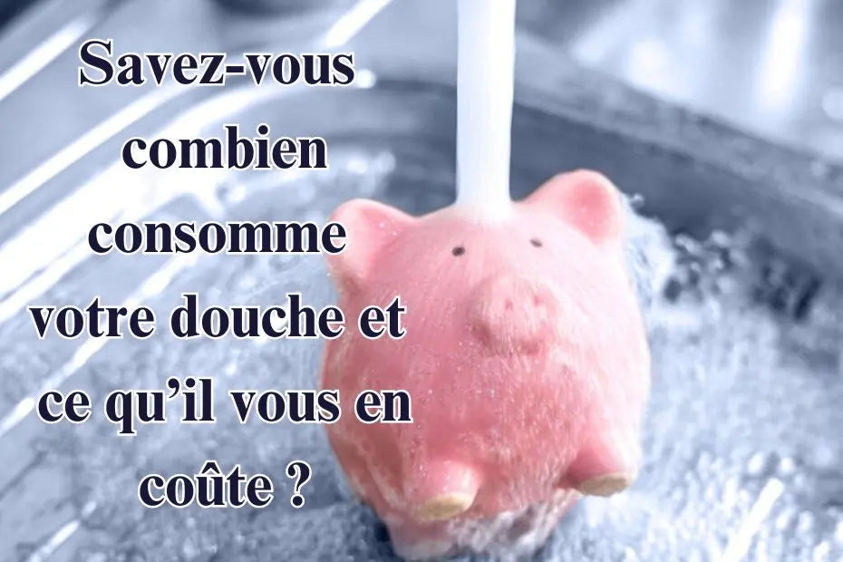 Savez vous réellement combien consomme une douche ?